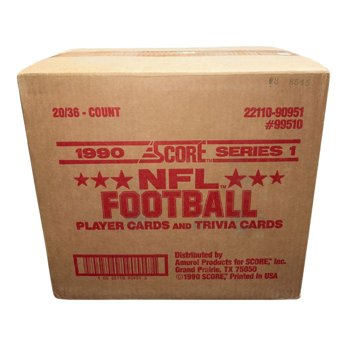 1990 Score Series One NFL Football Box