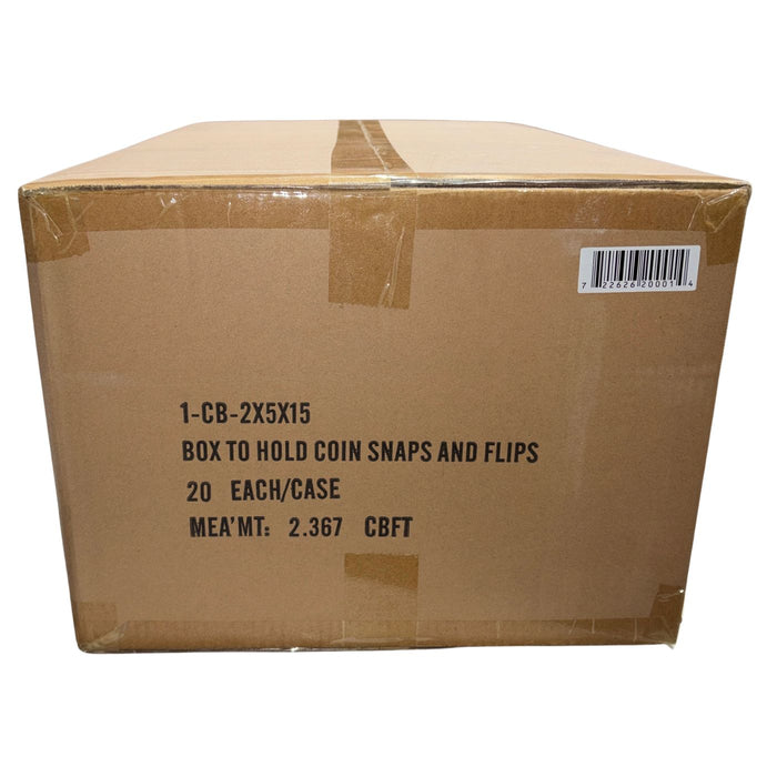 BCW Double Row Coin Box