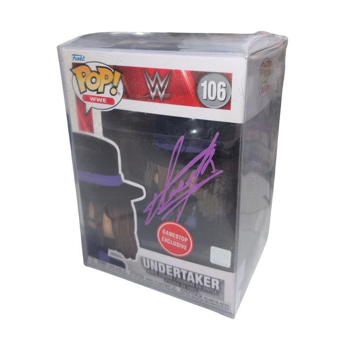 Undertaker WWE Autographed Funko Pop #106