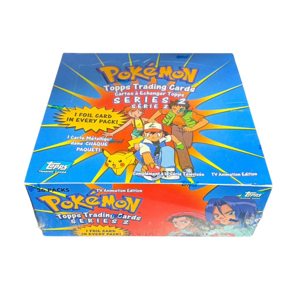 2000 Topps Pokemon Series 2 Canadian Booster Box