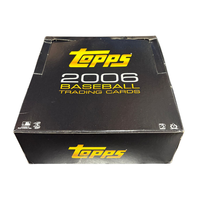 2006 Topps (Series 1 & 2) MLB Baseball Trading Card Rack Pack / Box