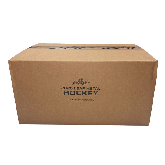 2026 Leaf Metal Hockey Hobby Box/Case