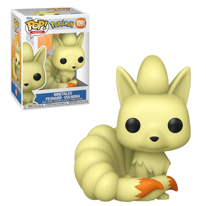 Funko Pop! Pokemon Ninetales #1091 - Pastime Sports & Games