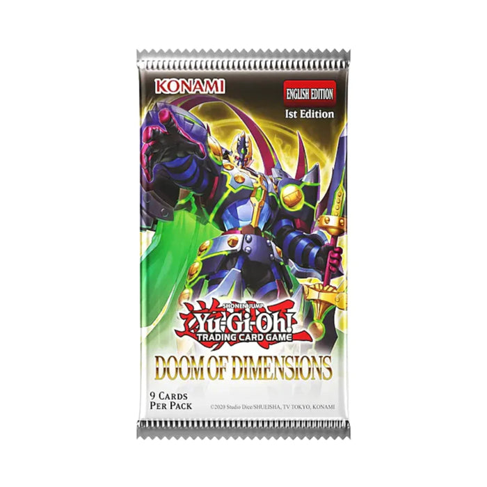Yu-Gi-Oh! Doom Of Dimensions Booster Box/Case - Pastime Sports & Games