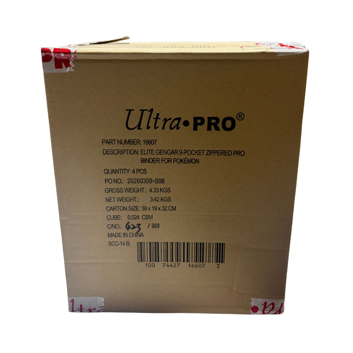 Ultra Pro 9-Pocket Elite Zippered PRO-Binder Pokemon Gengar
