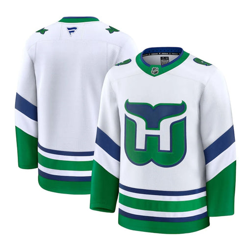 Blank Carolina Hurricanes 2024 White Alternate Premium Hockey Jersey