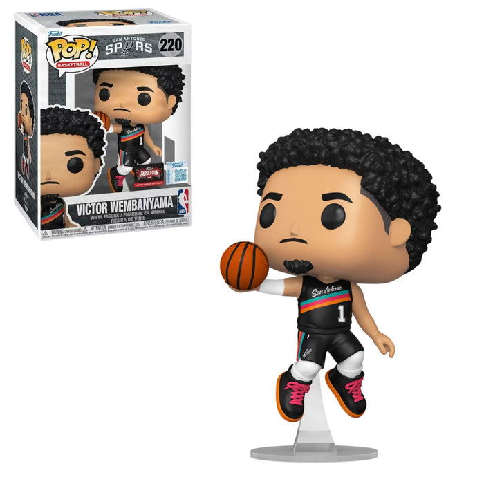 Funko Pop! Basketball San Antonio Spurs Victor Wembanyama #220 - Pastime Sports & Games