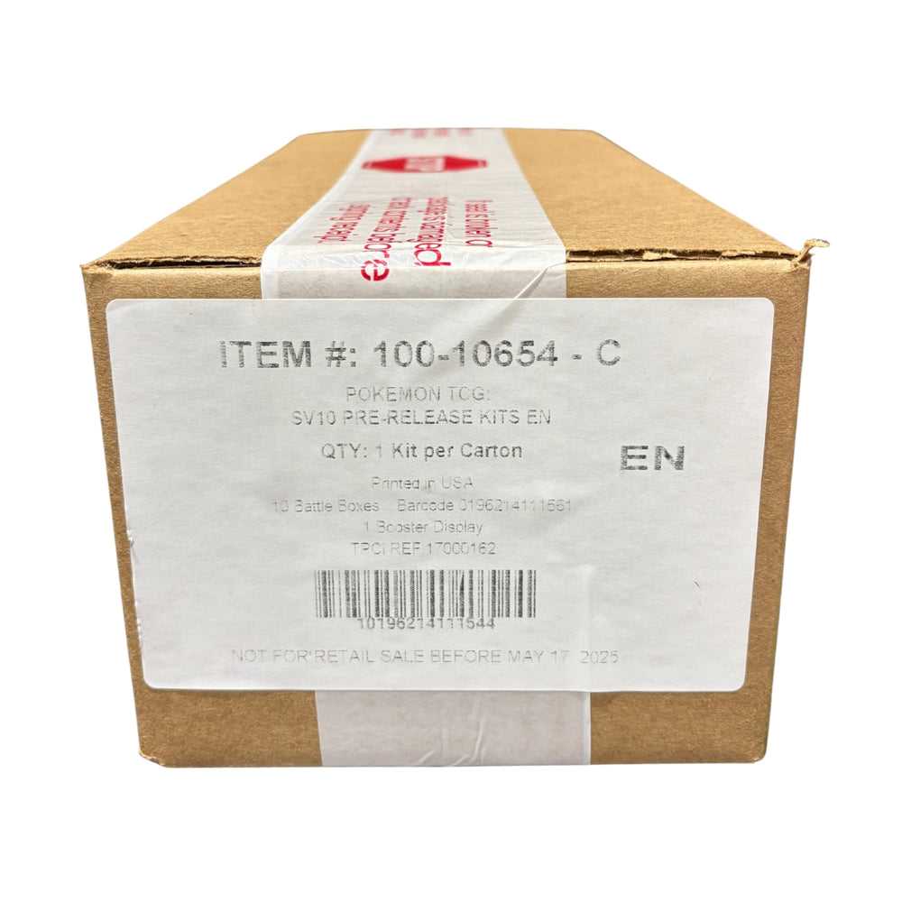 Pokemon Destined Rivals Prerelease Case - Pastime Sports & Games