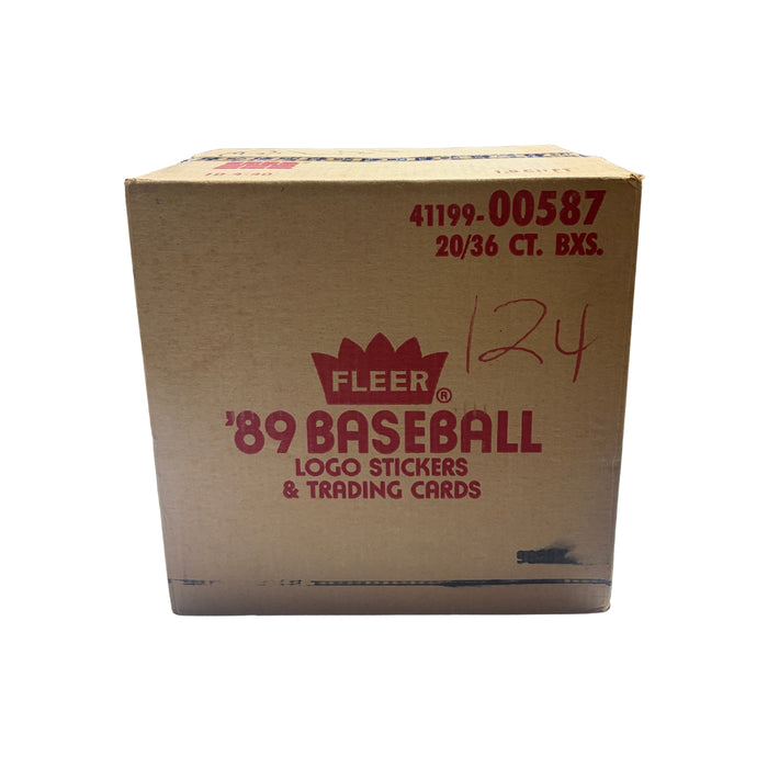 1989 Fleer Baseball Wax Pack/Box (Billy Ripken FF Variations)