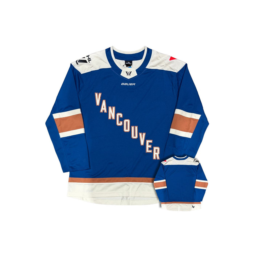 Blank Vancouver Hockey Team PWHL Hockey Home Youth Jersey