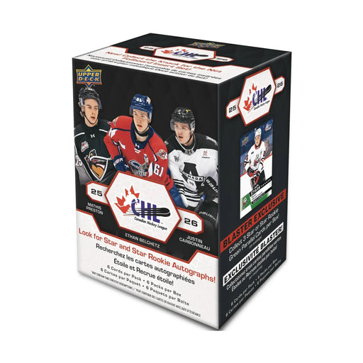 2025/26 Upper Deck CHL Hockey Blaster Box/Case