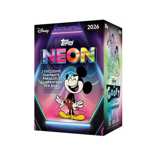 2026 Topps Disney Neon Blaster Box - Pastime Sports & Games