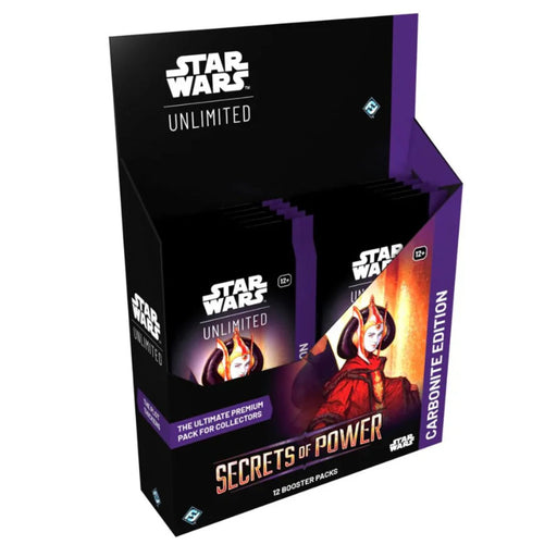 Star Wars Unlimited Secrets Of Power Carbonite Edition Booster Box/Case