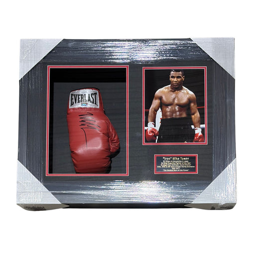 Mike Tyson Autographed Framed Boxing Glove - Pastime Sports & Games