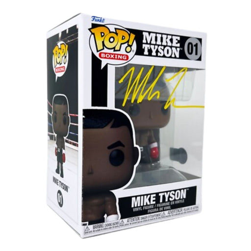 Mike Tyson Autographed Funko Pop #01