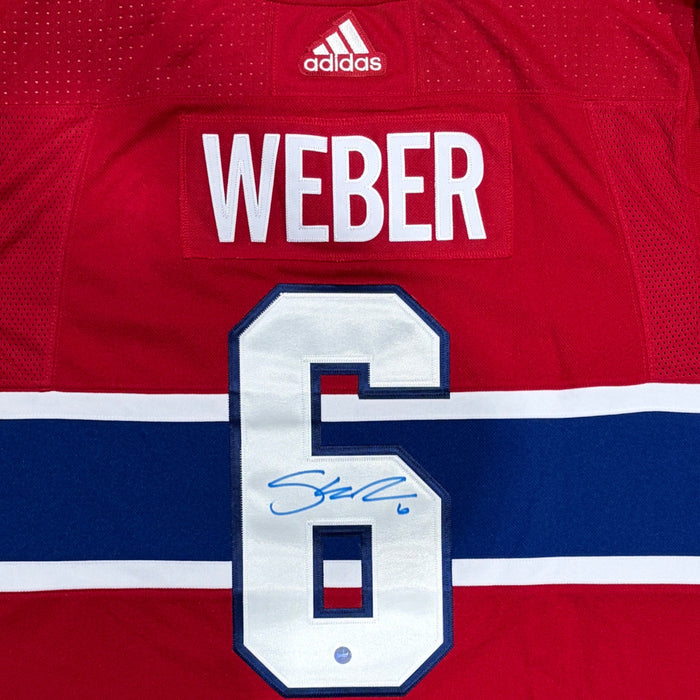Shea Weber Autographed Montreal Canadiens Adidas Hockey Jersey - Pastime Sports & Games