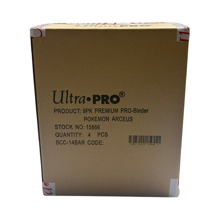 Ultra Pro Pokemon Arceus Elite Series 9-Pocket Zip PRO-Binder
