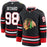 Connor Bedard Chicago Blackhawks 2025 Black Alternate Premium Hockey Jersey