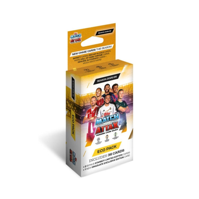2025/26 Topps Match Attax UEFA Champions Eco Pack / Case - Pastime Sports & Games