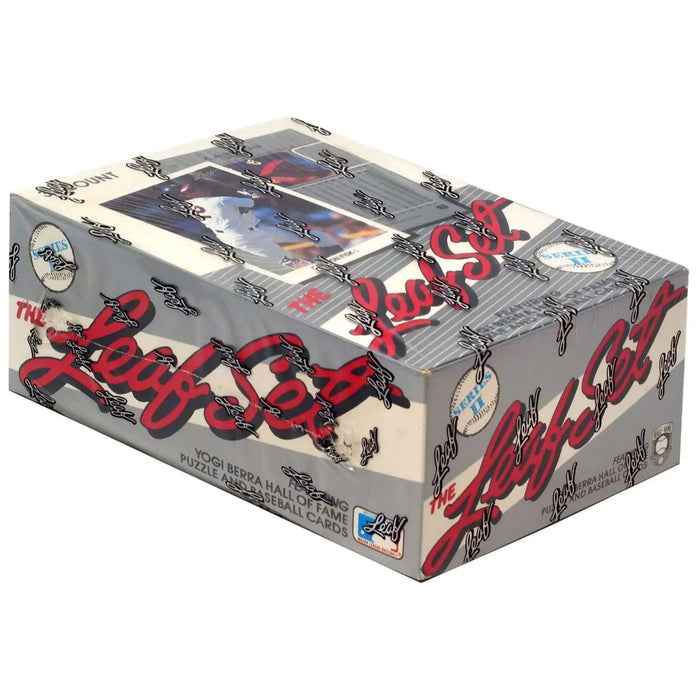 1990 Leaf Series 2/Two MLB Baseball Hobby Box