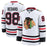 Connor Bedard Chicago Blackhawks 2024 White Premium Hockey Jersey