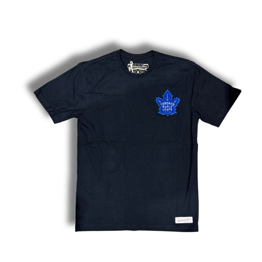 Toronto Maple Leafs Black Standard Patch T-Shirt - Pastime Sports & Games