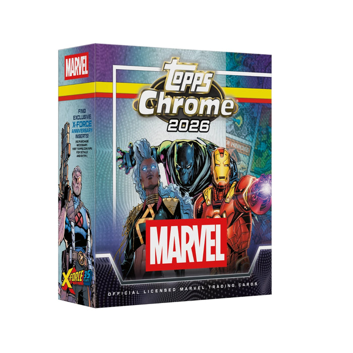 2026 Topps Chrome Marvel Mega Box