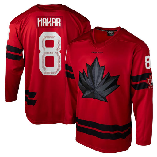 Cale Makar Team Canada 2025 Olympic Red SEMIPRO Hockey Jersey