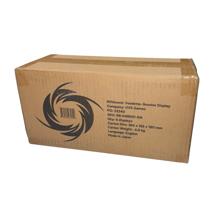 Riftbound League Of Legends Vendetta Booster Box/Case