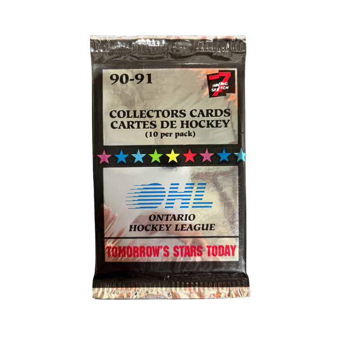 1990/91 7th Inning Sketch Tomorrow's Stars Today OHL Hockey Box - Pastime Sports & Games