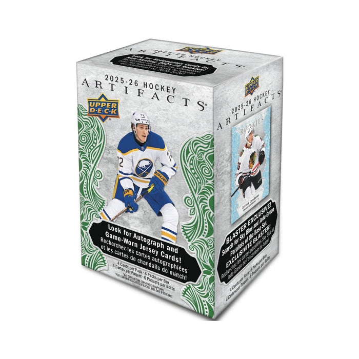 2025/26 Upper Deck Artifacts NHL Hockey Blaster Box/Case - Pastime Sports & Games
