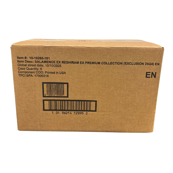 Pokemon Salamance & Reshiram ex Premium Collection Box/Case - Pastime Sports & Games