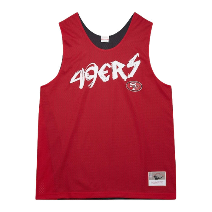 San Francisco 49ers Football Team Glory Reversible Mesh Tank Top