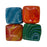 Squishy Ice Cube Tie-Dye Squeeze Toy Slow Rebound Soft Stress Relief Toy