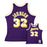 Magic Johnson Autographed Los Angeles Lakers Mitchell & Ness 1984-85 Purple Jersey