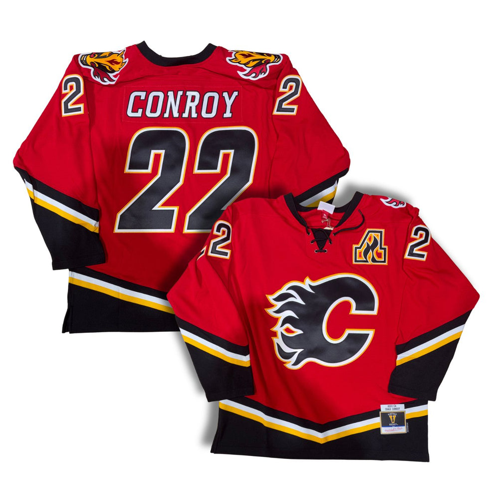 Craig Conroy Calgary Flames 2003-04 Red Home Hockey Jersey - Pastime Sports & Games