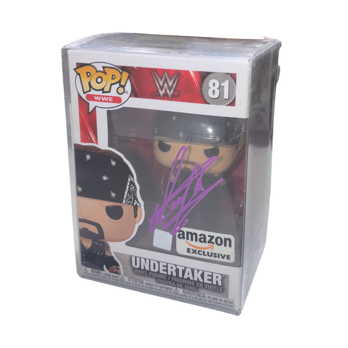 Undertaker WWE Autographed Funko Pop #81