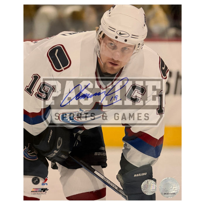 Markus Naslund Autographed Vancouver Canucks Photo (Away Jersey Ready) - Pastime Sports & Games