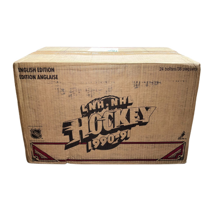 1990/91 Upper Deck NHL Hockey Low/High Number Wax Box/Pack