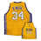 Shaquille O'Neal Autographed "The Diesel" Custom Yellow Los Angeles Basketball Jersey