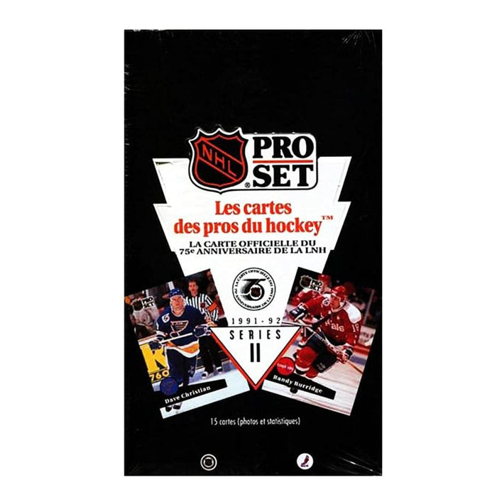1991/92 Pro Set Series 2 / Two NHL Hockey Hobby Box
