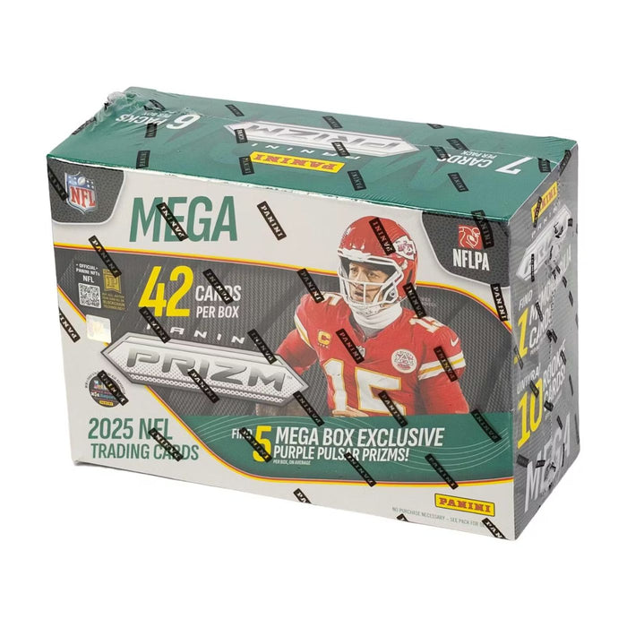 2025 Panini Prizm NFL Football Mega Box/Case - Pastime Sports & Games