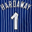 Anfernee Hardaway Autographed Orlando Blue Basketball Custom Jersey