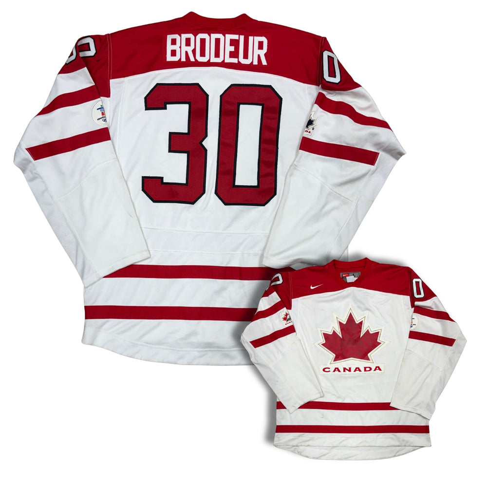 Martin Brodeur Team Canada 2010 Olympic Nike Hockey Jersey