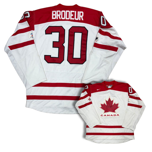 Martin Brodeur Team Canada 2010 Olympic Nike Hockey Jersey