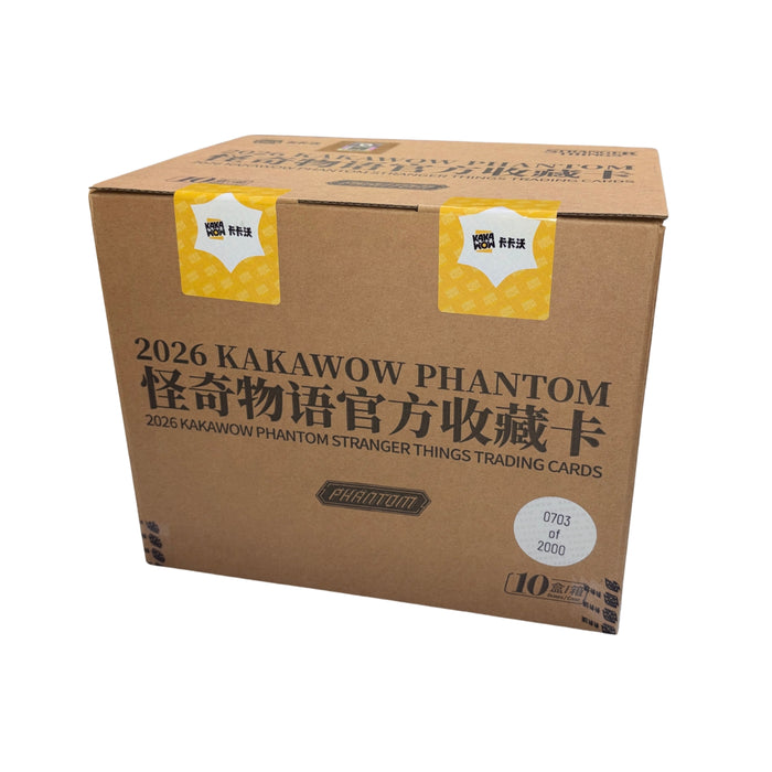 2026 Kakawow Phantom Stranger Things Trading Card Hobby Box/Case