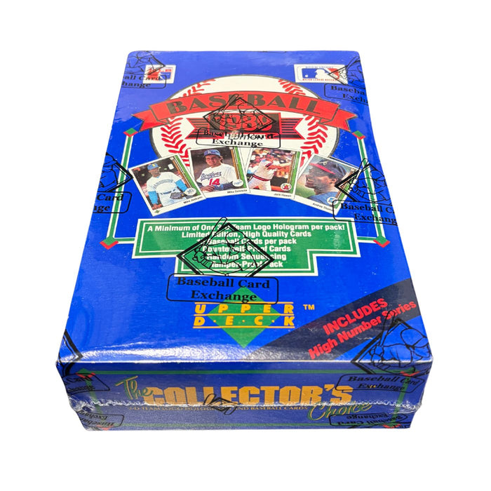 1989 Upper Deck MLB Baseball Hobby Pack/Box (Ken Griffey Jr Rookie) BBCE