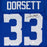 Tony Dorsett Autographed Custom Blue Football Jersey