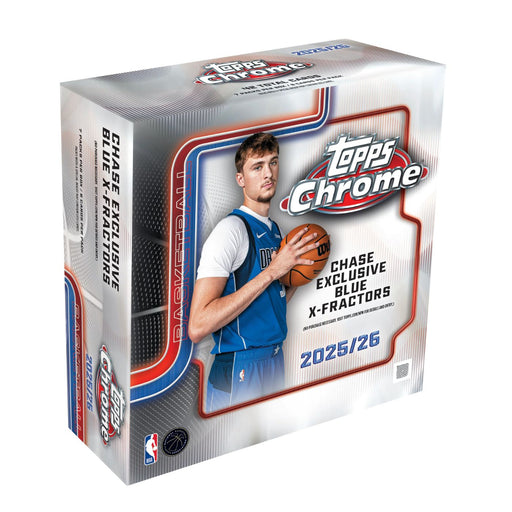 2025/26 Topps Chrome NBA Basketball Mega Box/Case - Pastime Sports & Games