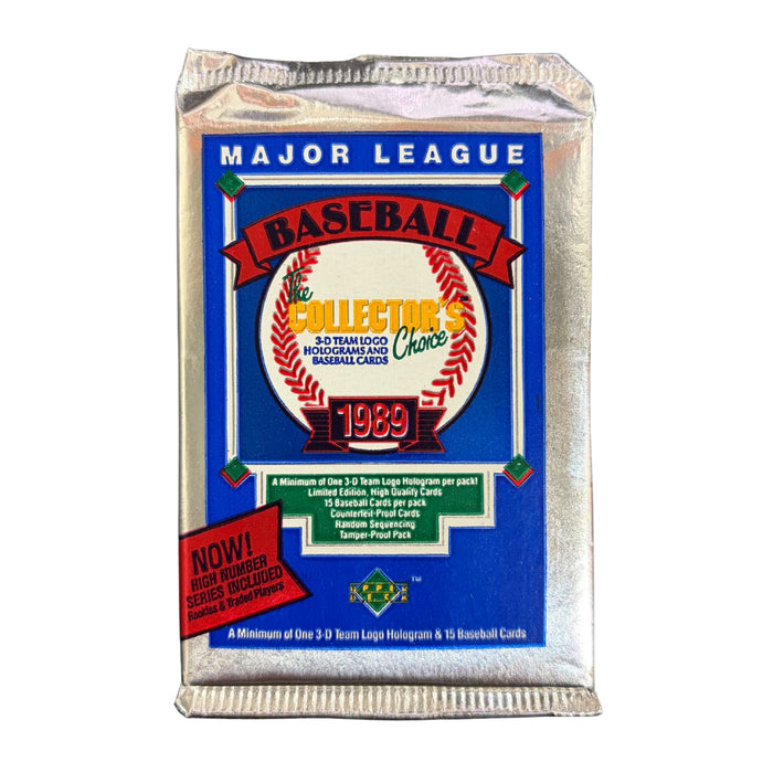 1989 Upper Deck MLB Baseball Hobby Pack/Box (Ken Griffey Jr Rookie) BBCE